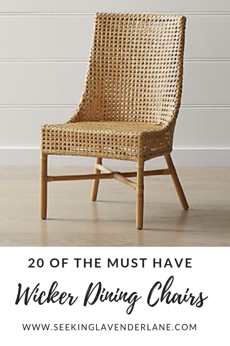 Top 20 Wicker Dining Room Chairs Seeking Lavender Lane