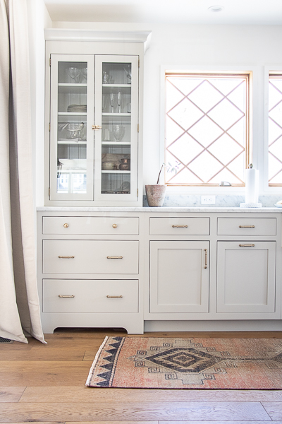 White Chalk Paint Cabinet - Seeking Lavender Lane