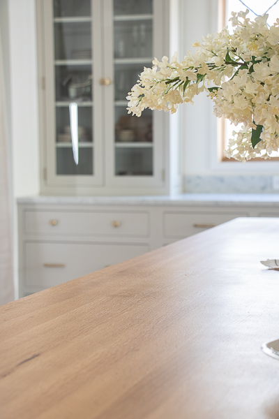 spring decor in the kitchen