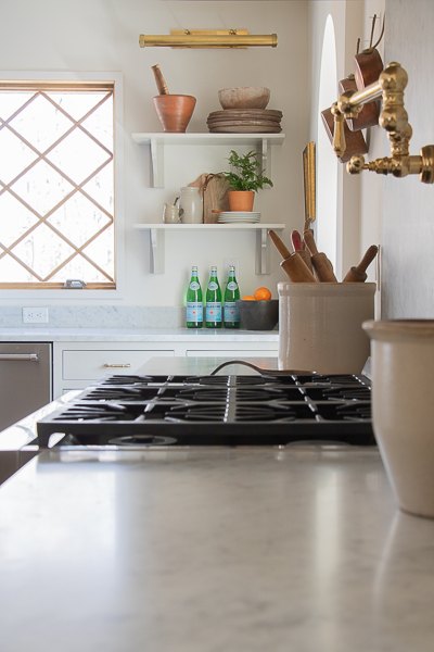 spring decor in the kitchen