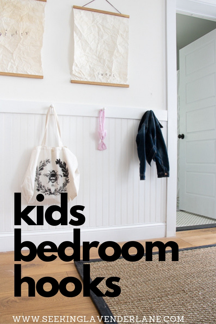 Hooks for childrens online bedroom