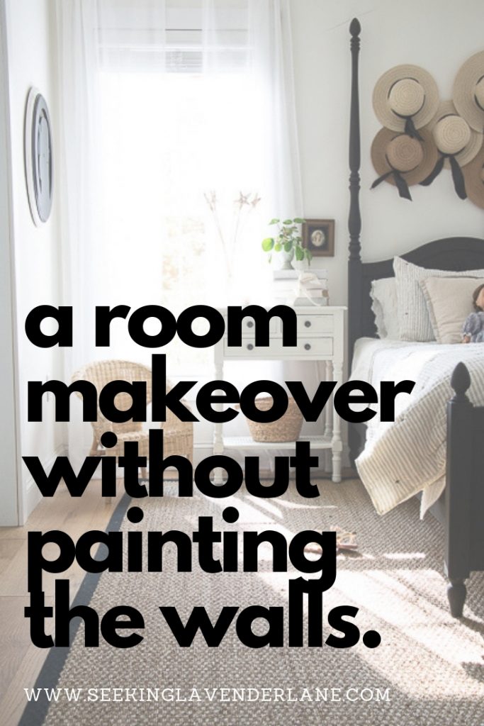 A Room Makeover without Painting the Walls Seeking Lavender Lane