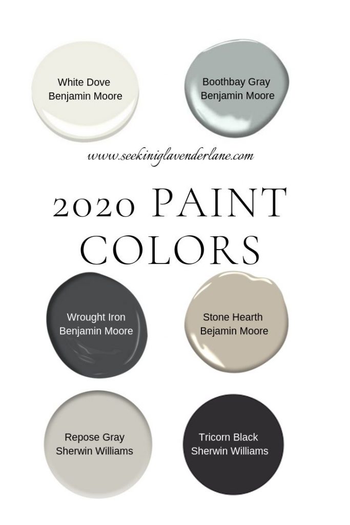 Paint Colors For A 2020 Home Seeking Lavender Lane - Best Neutral Paint Colors 2020 Benjamin Moore