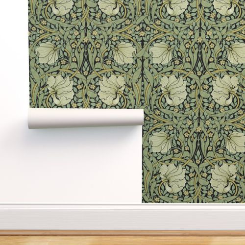 William Morris Removable Wallpaper Seeking Lavender Lane