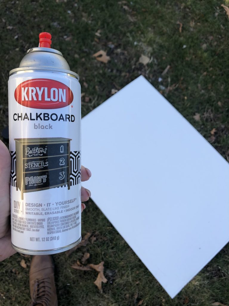 Chalkboard Spray Paint