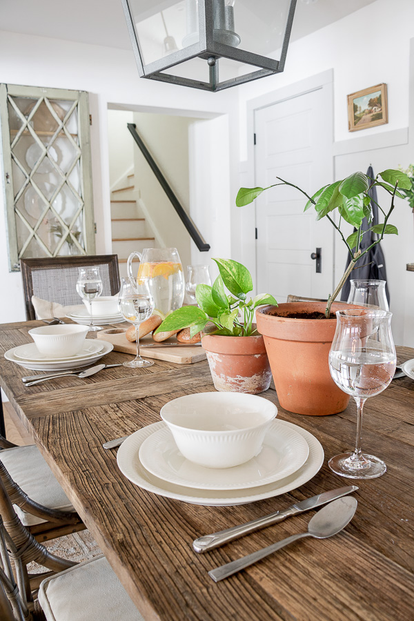 Daily table setting - Seeking Lavender Lane