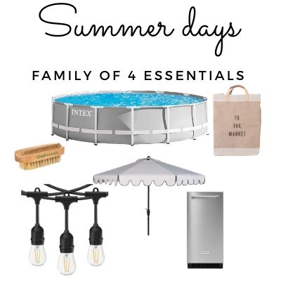 Top 10 Summer Essentials for a family of 4! - Seeking Lavender Lane