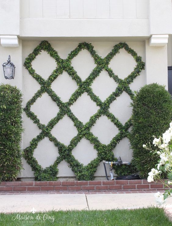 diamond trellis