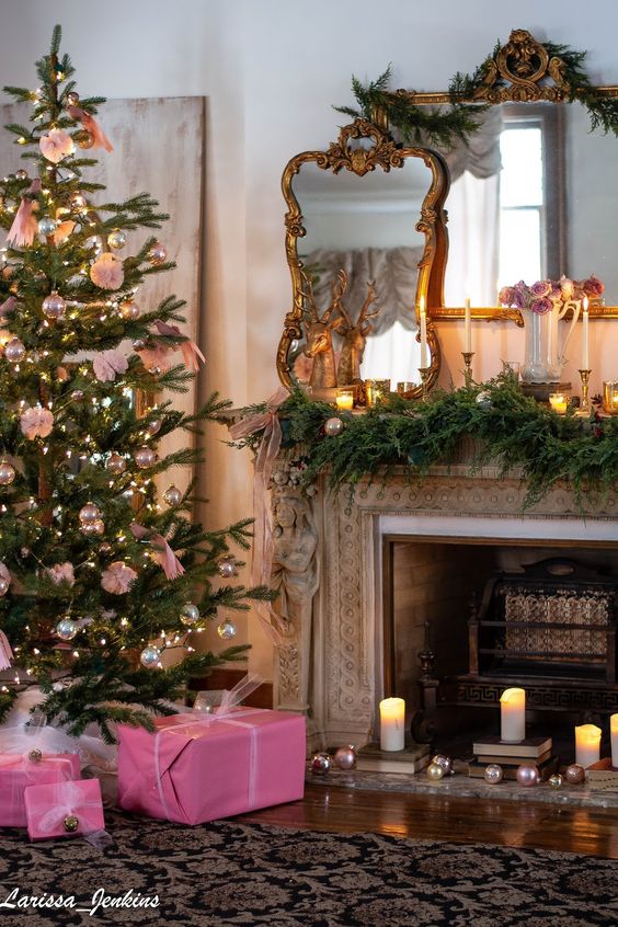 European Christmas Decorating  Seeking Lavender Lane