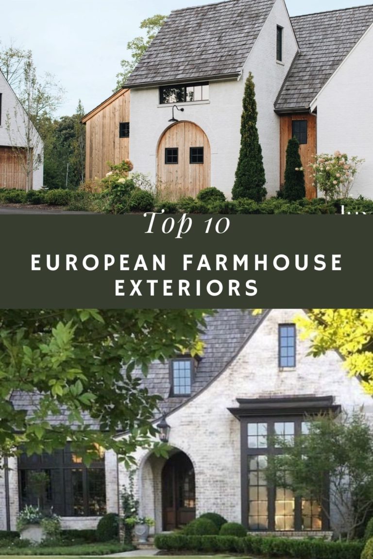 Top 10 European Farmhouse Exteriors Seeking Lavender Lane