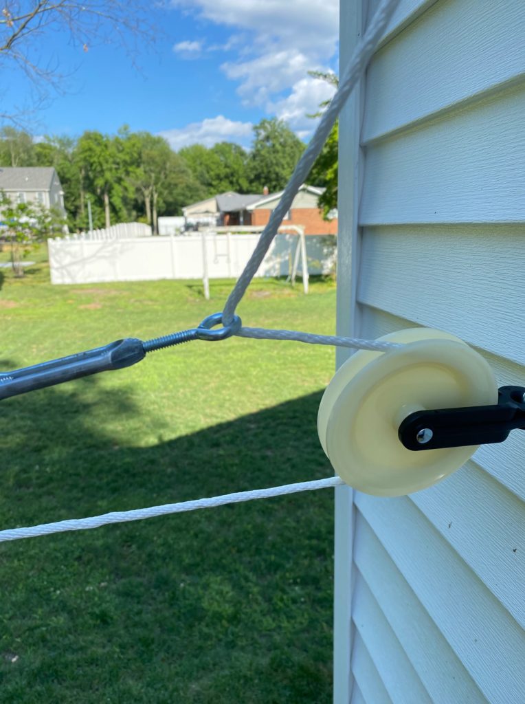 Backyard clothesline online ideas