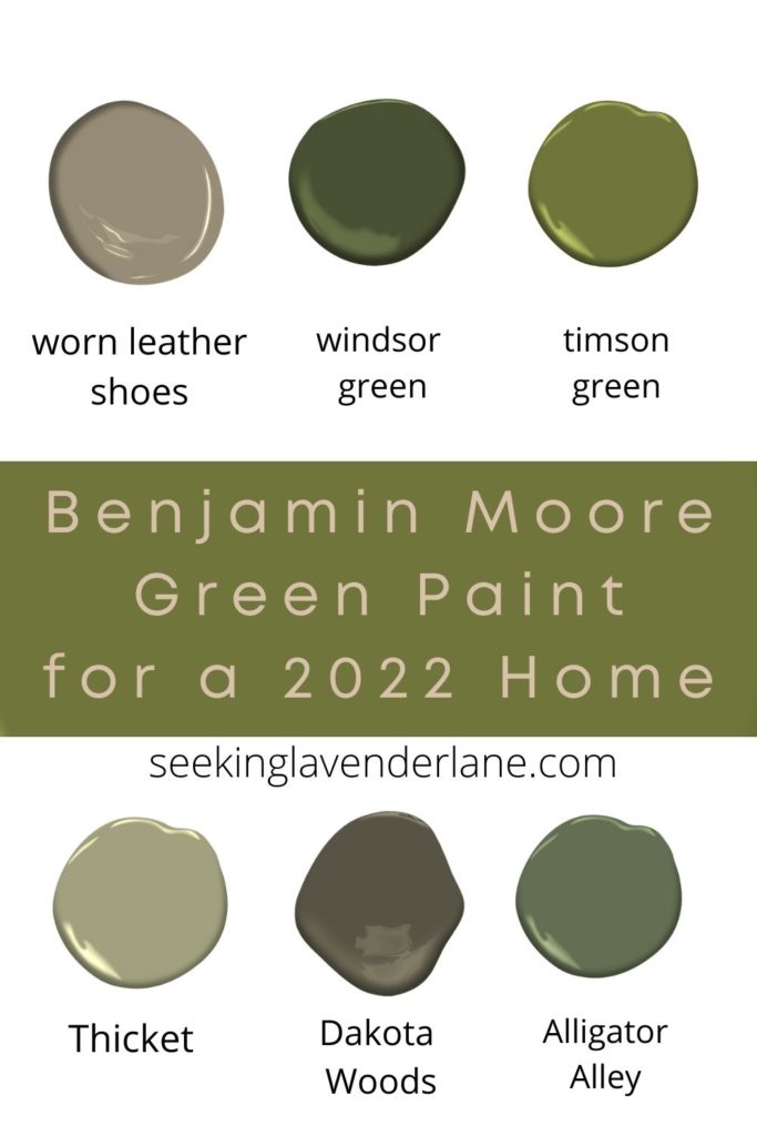 COLOR ON TREND – DEEP MOSSY OLIVE GREEN – My Old Country House