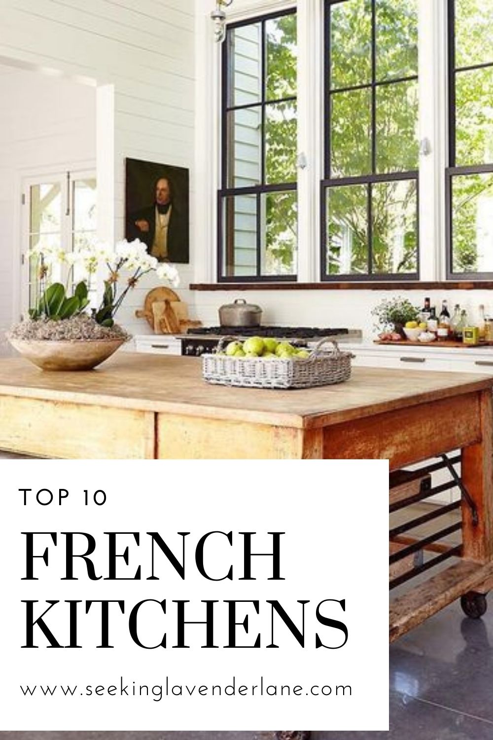 10 French Kitchens - Seeking Lavender Lane