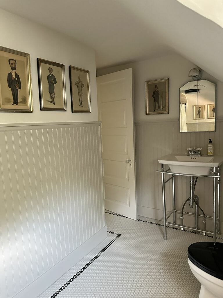 Boy's Vintage Bathroom Reveal - Seeking Lavender Lane