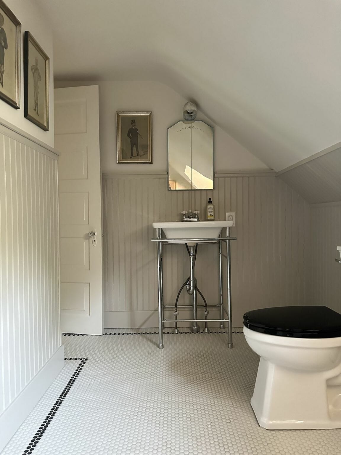 Boy's Vintage Bathroom Reveal - Seeking Lavender Lane